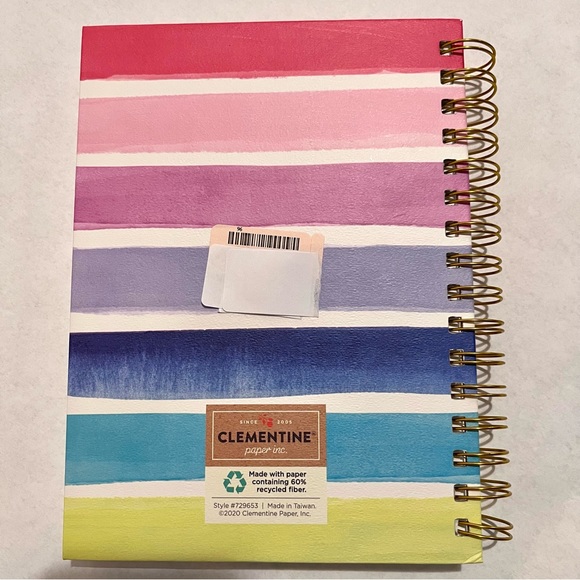 Clementine Paper Inc Do What Makes You Happy Spiral Notebook - Picture 5 of 8